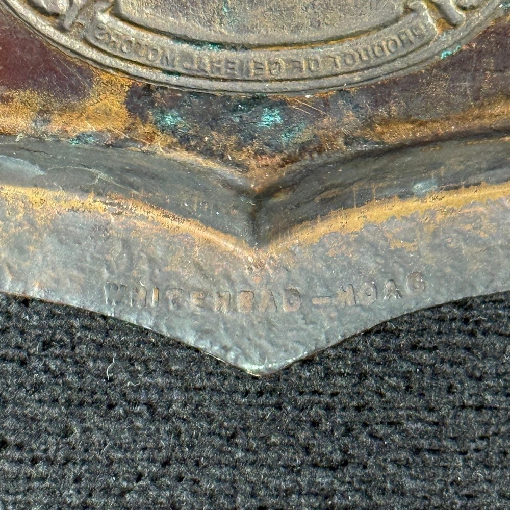 Antique Early 1900s Copper Oakland Motor Car (Pontiac) Ashtray Whitehead Hoag - Picture 7 of 7